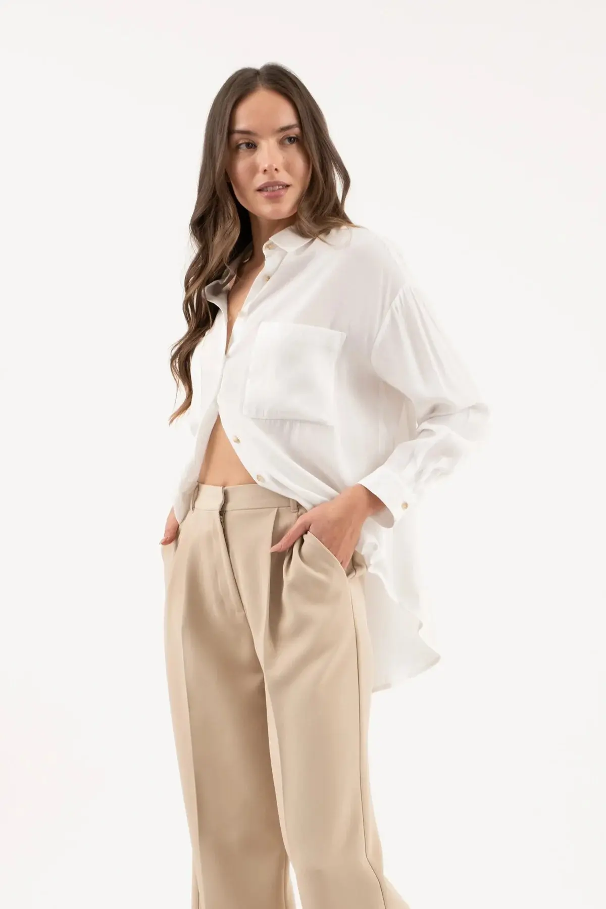 Blu Pepper Basic Button Down – Timeless, Chic & Effortless Style BLU PEPPER