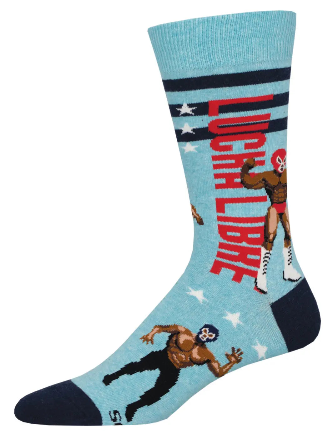 Men’s SockSmith Lucha Libre Socks – Colorful, Comfy, and Ready to Rumble SOCK SMITH