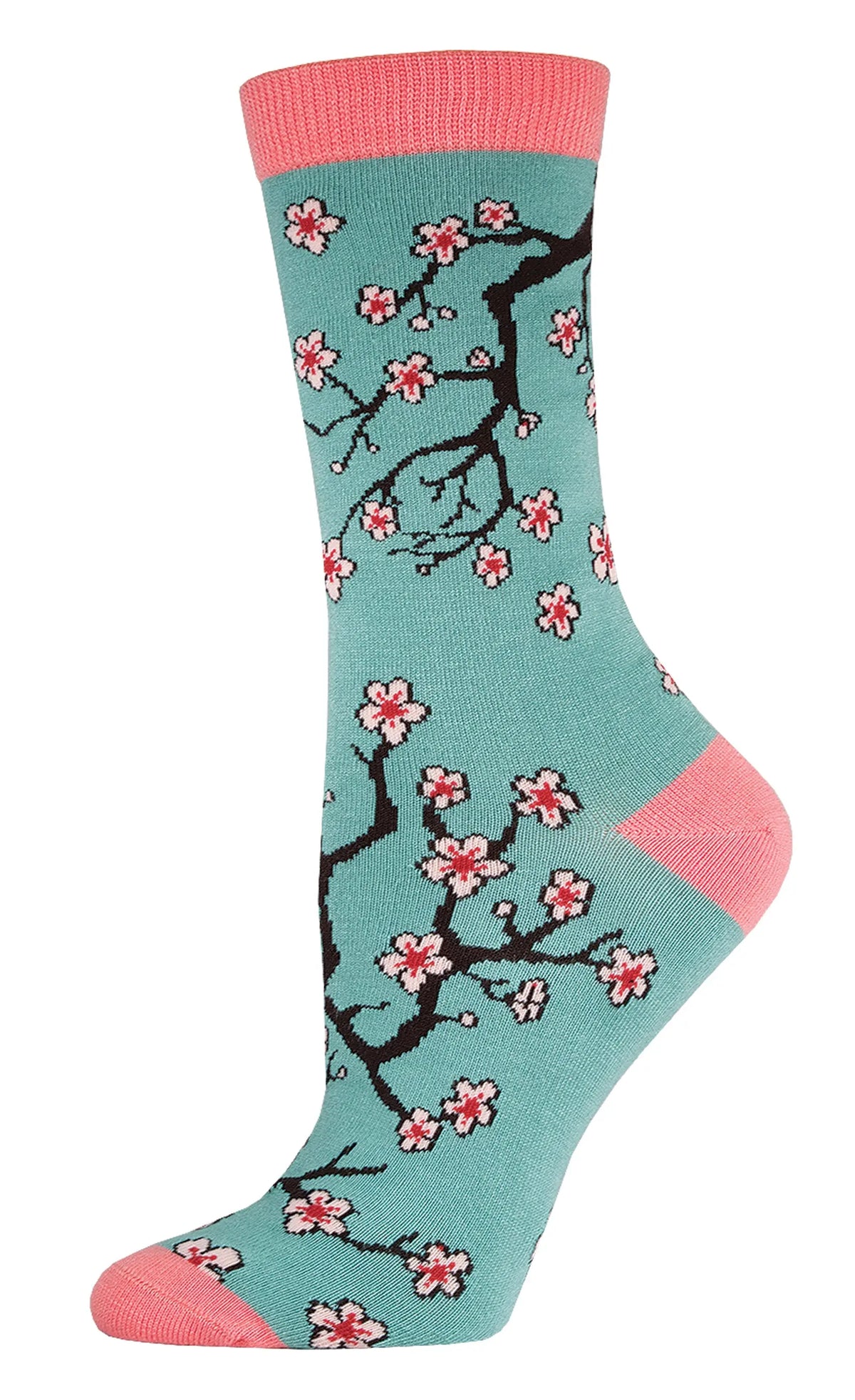 Women’s SockSmith Cherry Blossom Socks – Soft, Floral, & Sustainable SOCK SMITH
