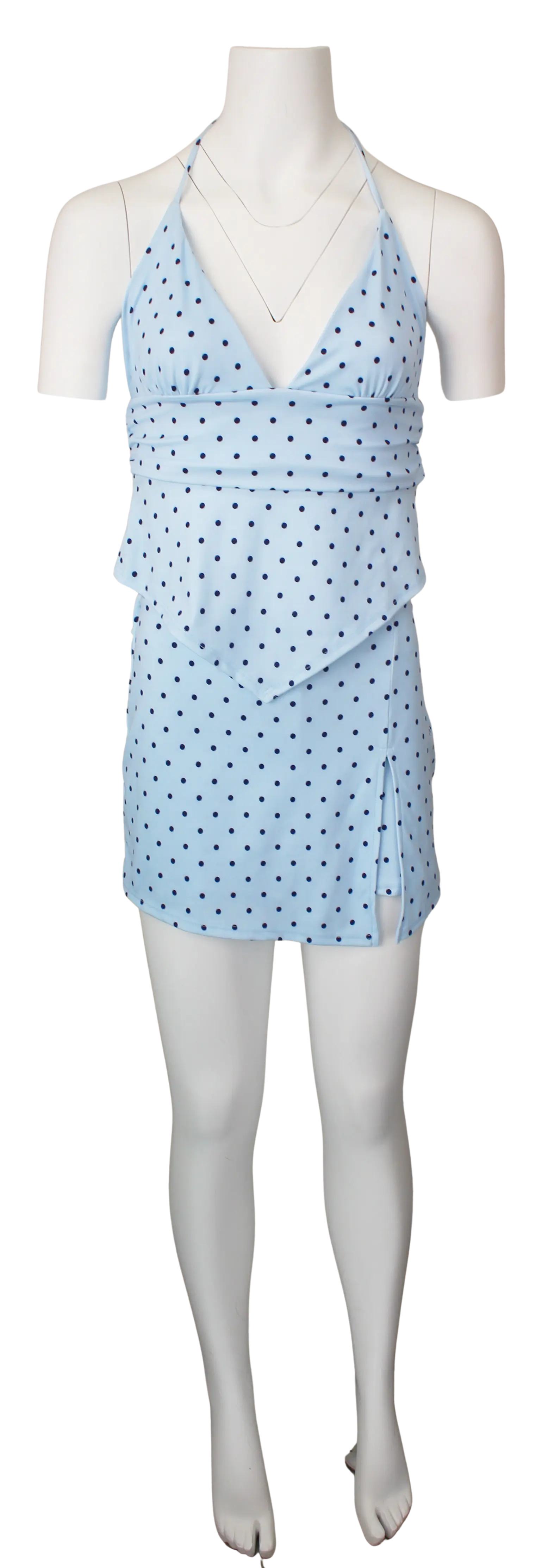 Timing Sunny Blues Skort – High Rise Polka Dot Style TIMING INC