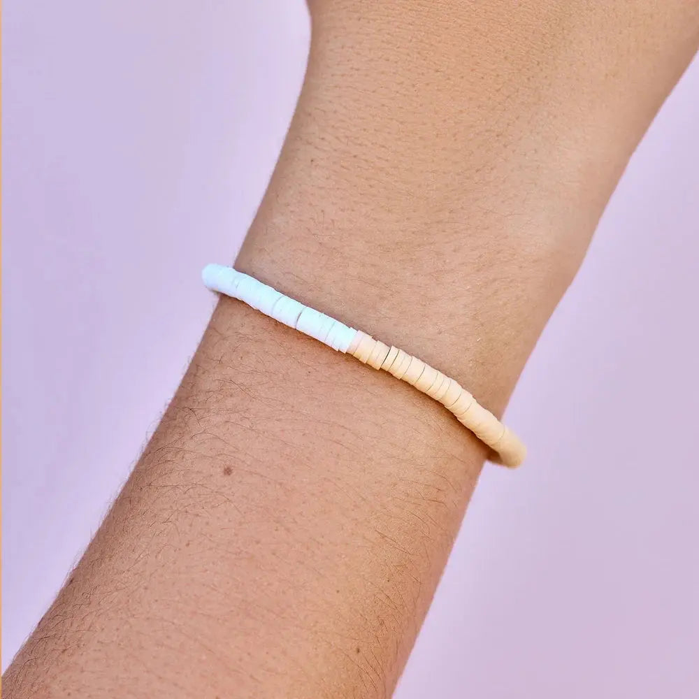 Pura Vida Seascape Vinyl Stretch Bracelet – Stretchy, Striped, and Stylish PURA VIDA BRACELETS