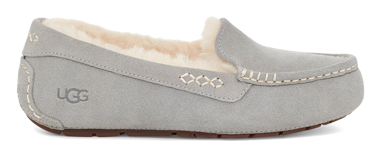 Women's UGG Ansley – Classic Suede Moccasin with Wool Lining UGG