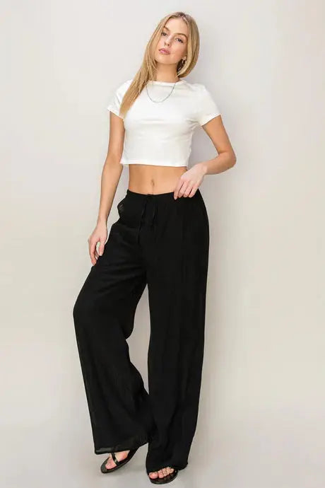 Hyfive Inc. Natalie High Waisted Pants – Effortless Style & Comfort