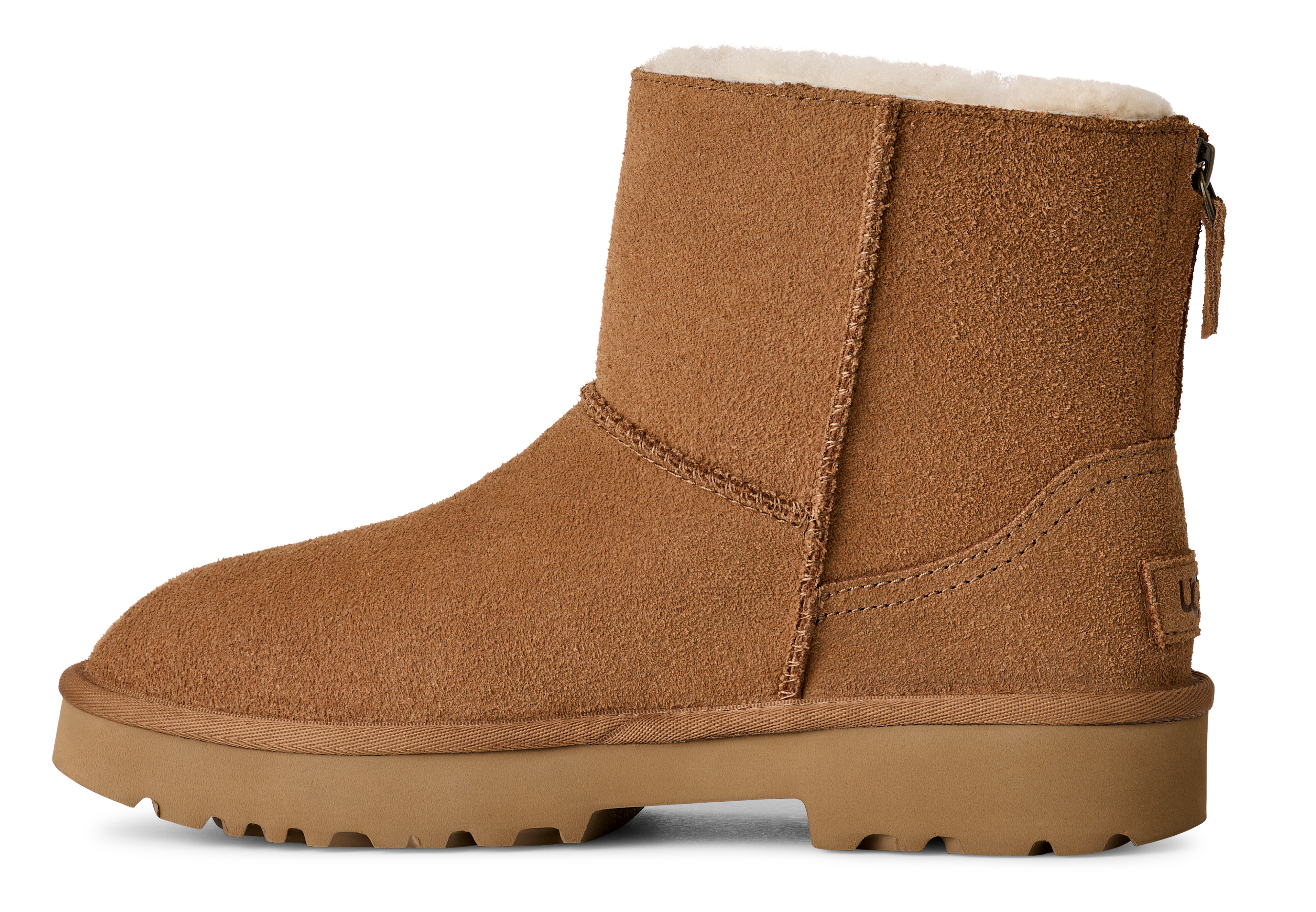 Women’s UGG Marais Zip Up – Modern Classic Suede Boot with Sheepskin Lining UGG