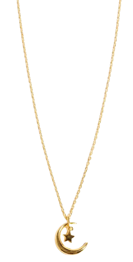 Joia Follow Your Dreams Necklace – Minimalist Moon Charm JOIA TRADING CO.