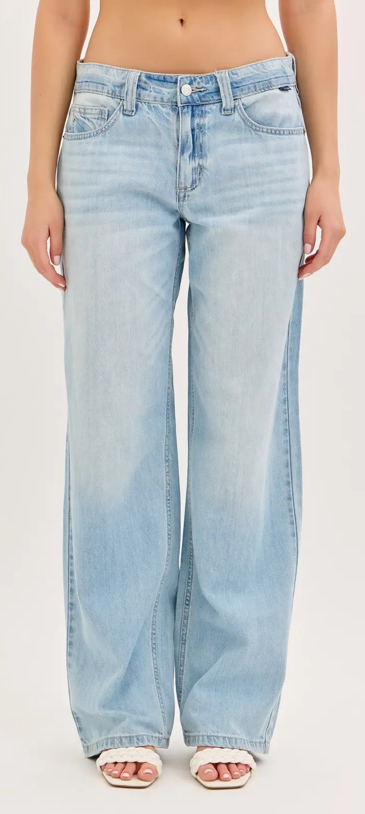 Cello Jordan 9½” Low Baggy Jeans – Lightweight Low Rise Relaxed Jeans