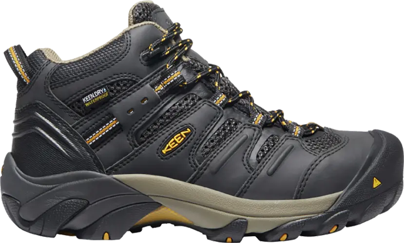 Men's KEEN Utility Lansing Mid Waterproof (Steel Toe) – Built for Jobsite Durability KEEN UTILITY