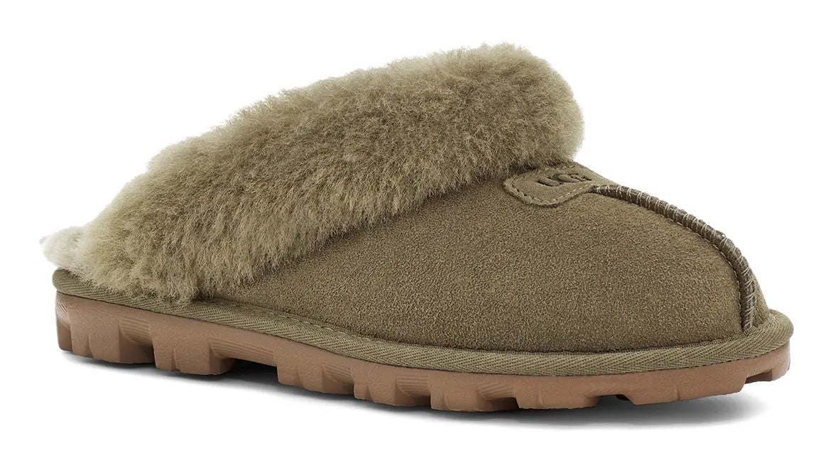Women’s UGG Coquette Slipper – Luxurious Comfort for Indoor & Outdoor Wear BURNT-OLIVE-M-11 UGG