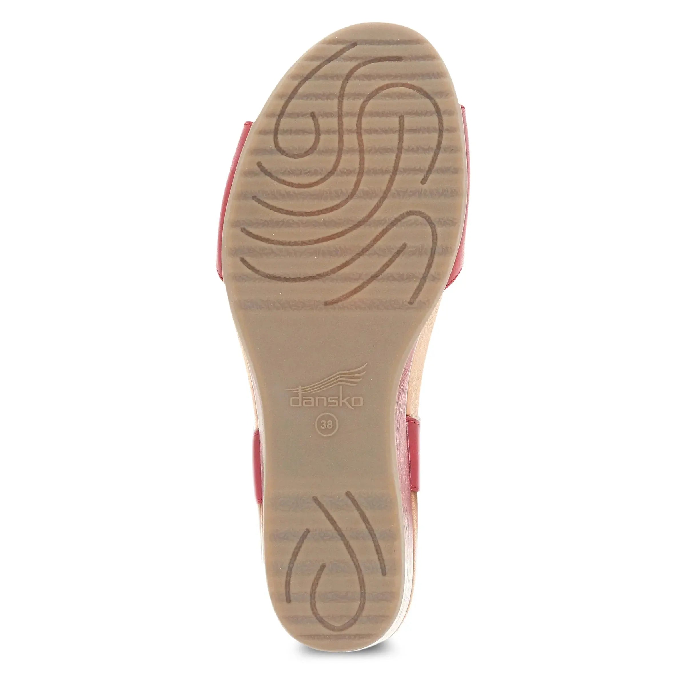 Women's Dansko Arielle Glazed Leather Sandal – Elegance & All-Day Comfort