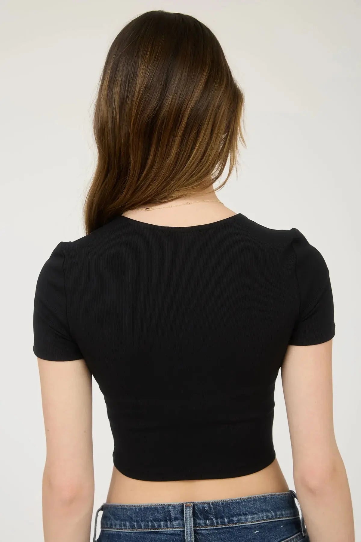 Blu Pepper Basic Crop Top – Effortless, Chic & Perfect for Layering BLU PEPPER
