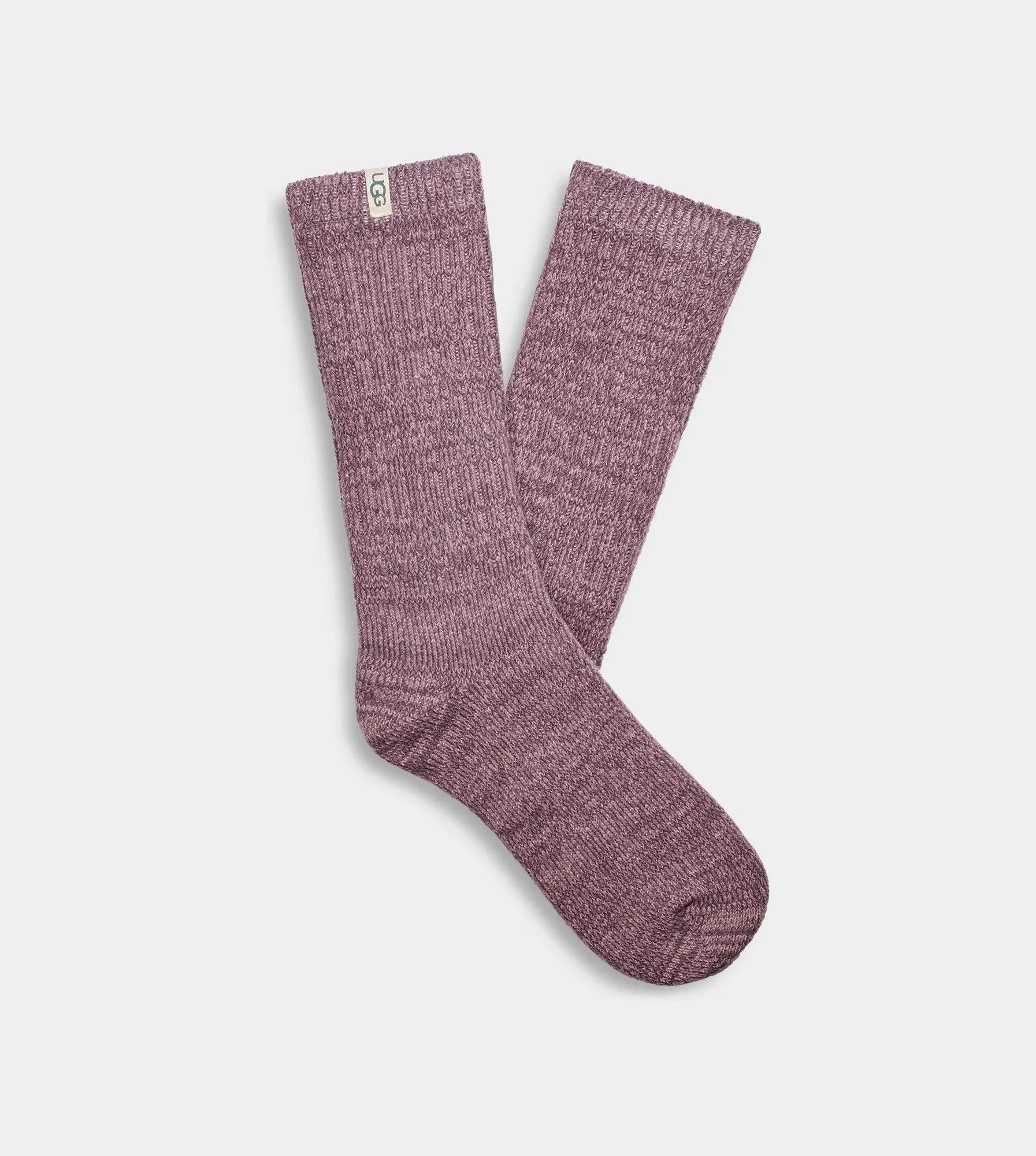 Women’s Rib Knit Slouch Crew Socks – Cozy & Stylish