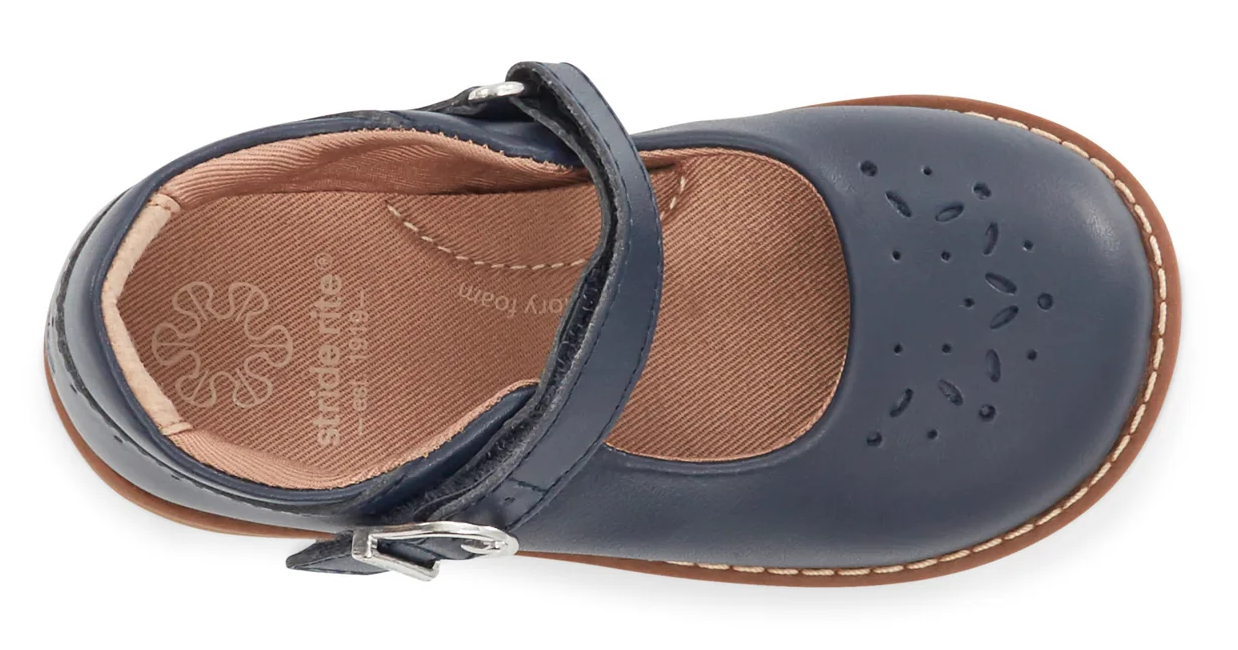 Toddler Stride Rite Mara – Mary Janes Leather & Memory Foam Comfort STRIDERITE