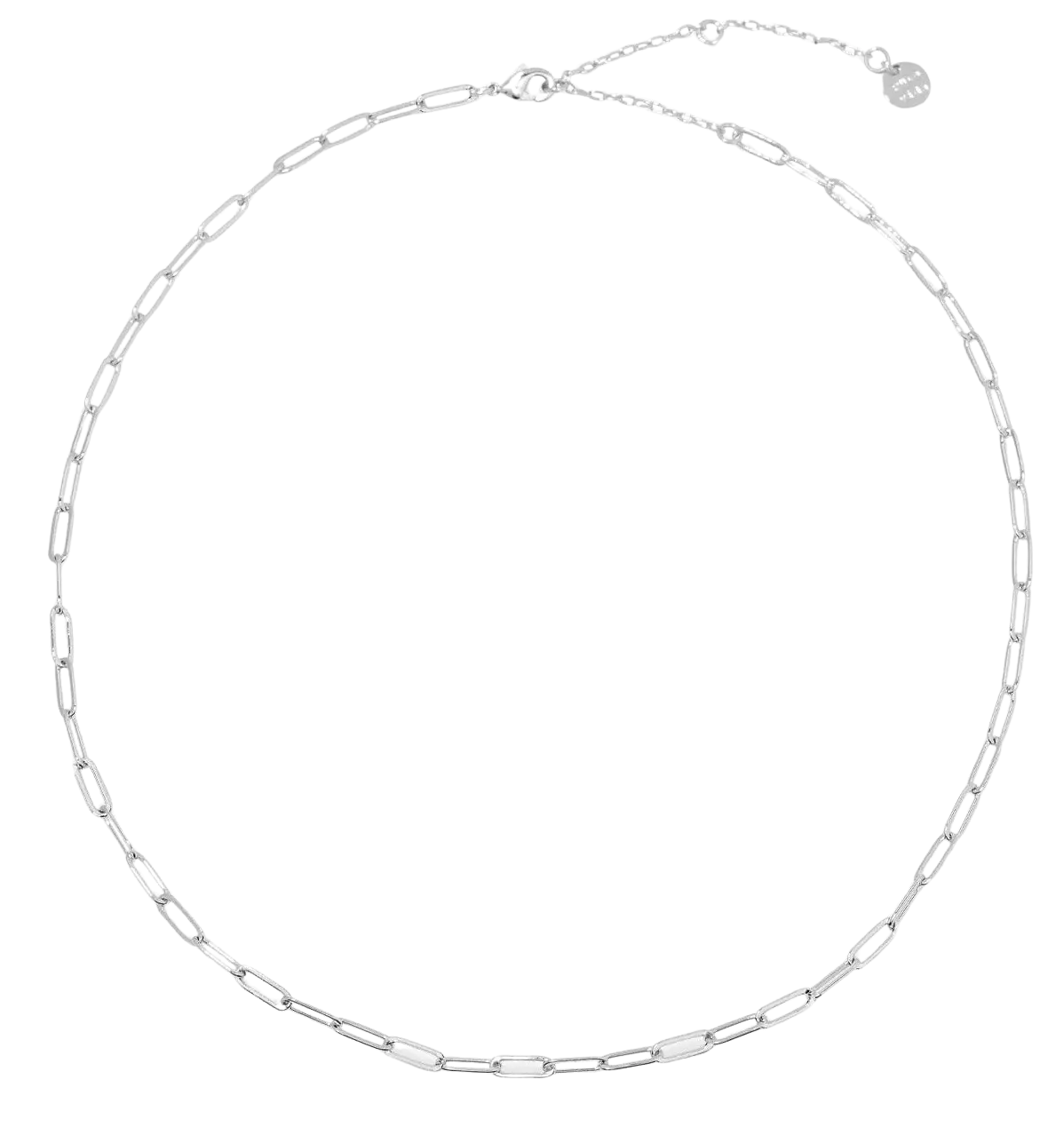 Pura Vida Harper Paperclip Chain Necklace – Custom Charm Base PURA VIDA BRACELETS