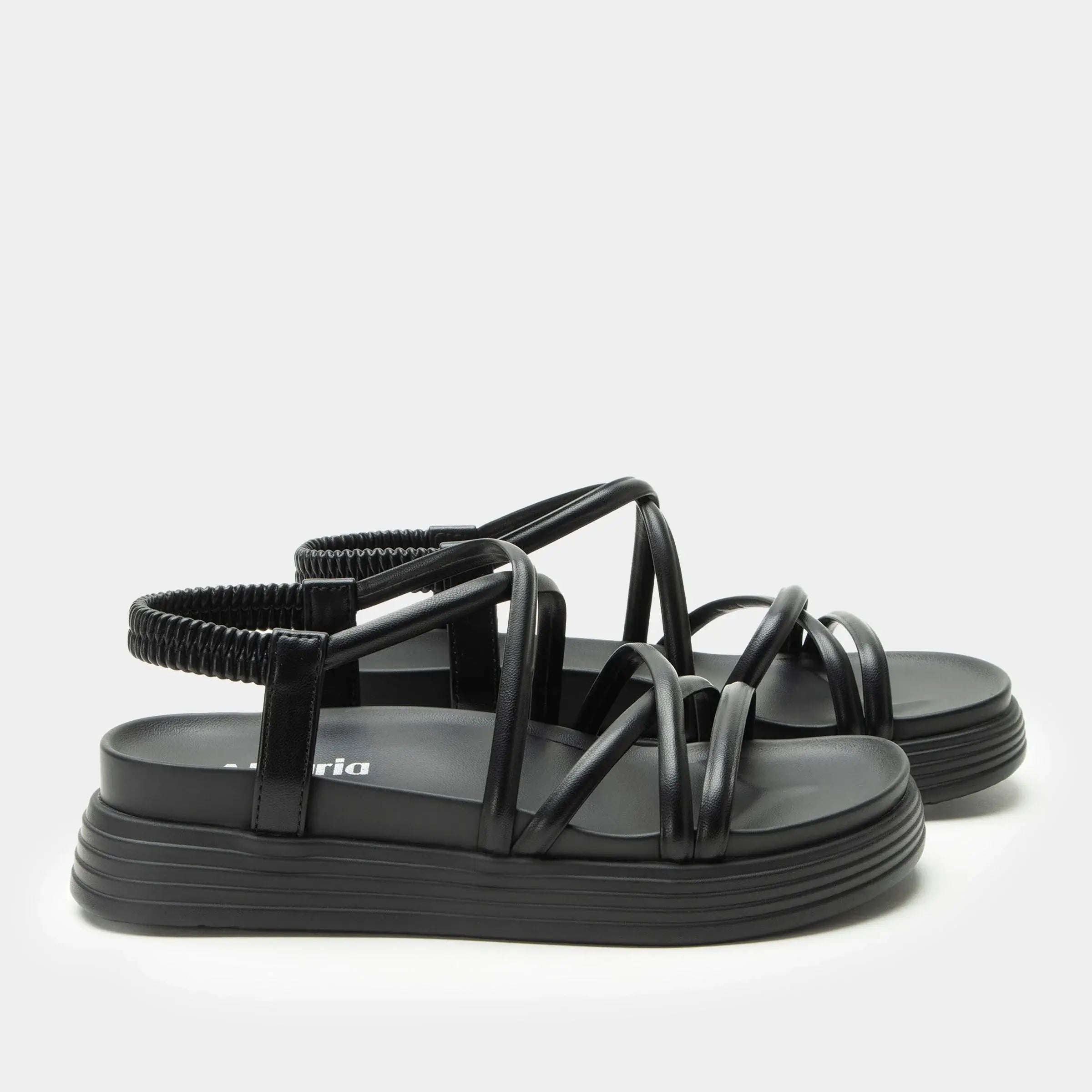 Women's Alegria Audie Sandal – Sleek Vegan Comfort with Arch Support