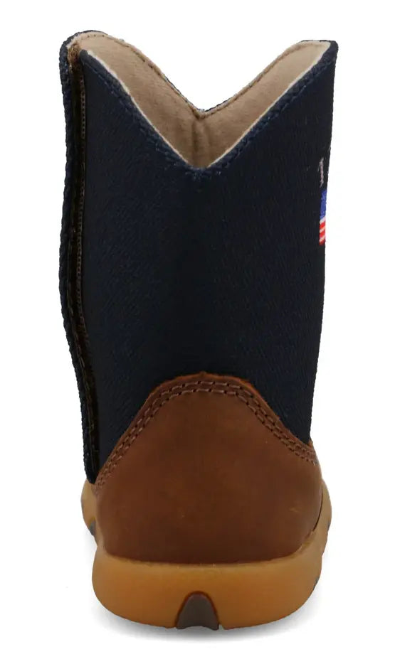 Infant Twisted X Driving Moc Boot – Patriot Western Style Boot TWISTED X