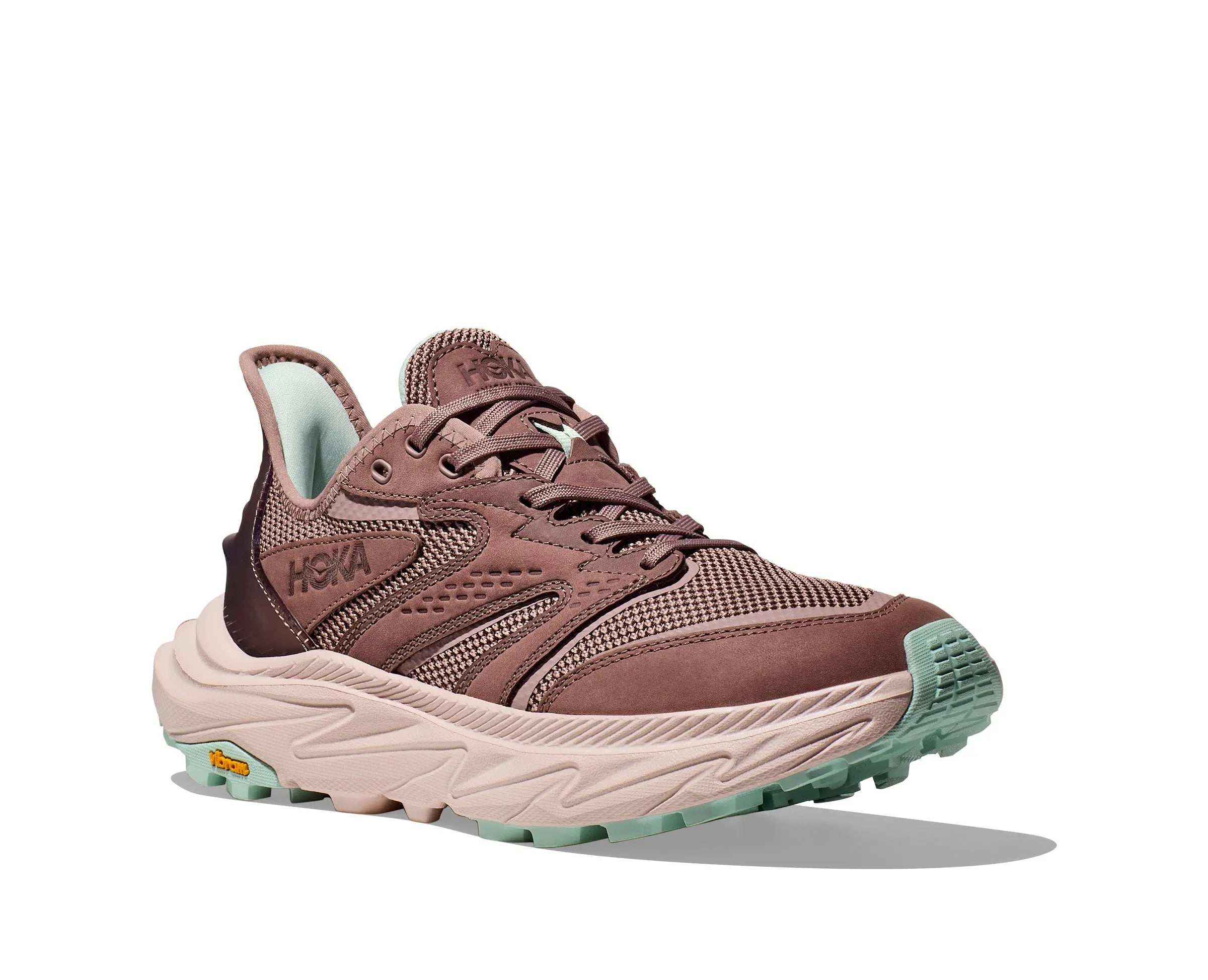 HOKA Women's Anacapa 2 Freedom – Slip On & Conquer Any Trail QUARTZITE-COSMIC-PEARL-B-10 HOKA