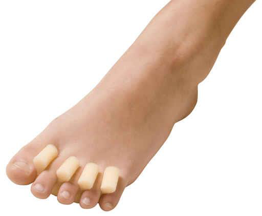 PediFix 4-in-1 Toe Cushions – Soft Support for Corns, Toes & Pedicures PEDIFIX