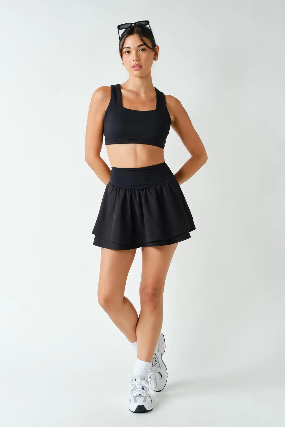 Mono B Breeze Flutter Skort – Lightweight Everyday Activewear MONO B