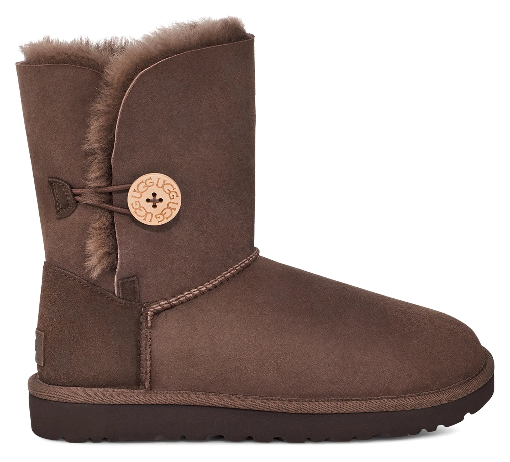 Women’s UGG Bailey Button II – Versatile Sheepskin Boot with Cozy Comfort UGG