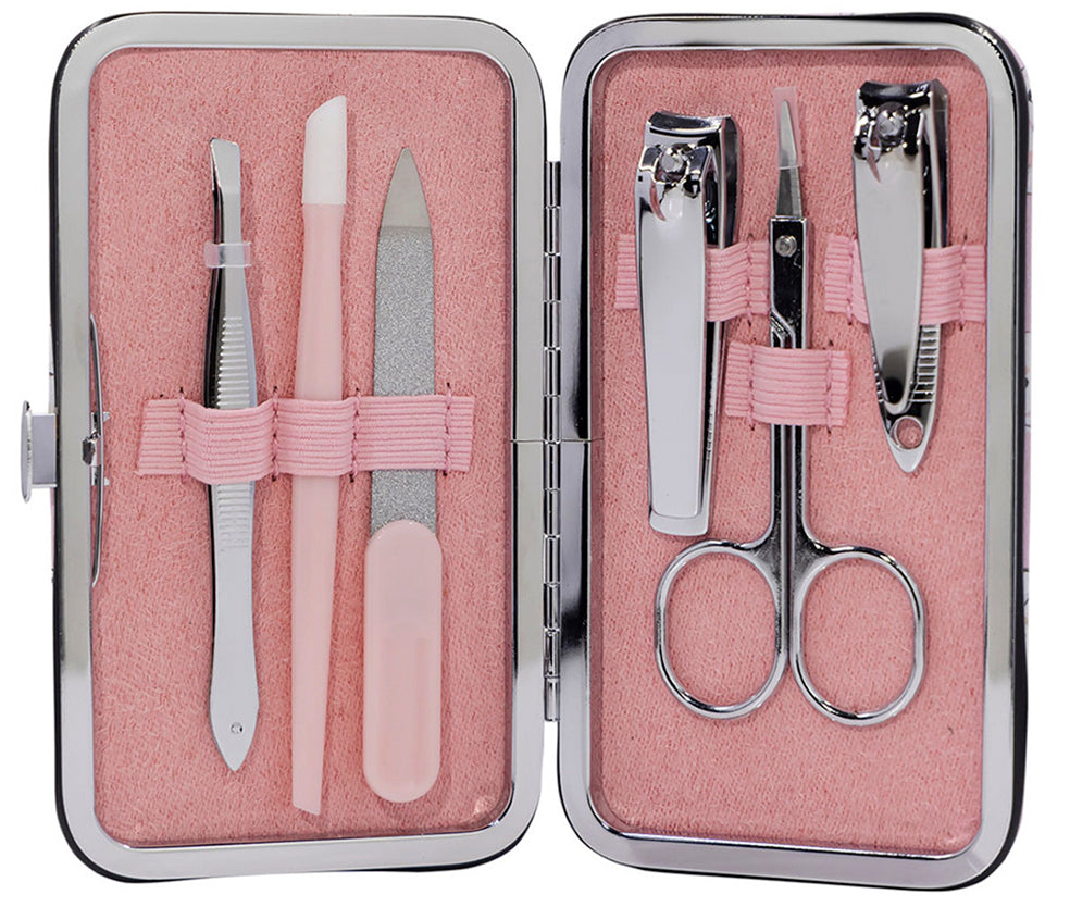 Joia Manicure Set – Portable 7-Piece Nail Care Kit with Travel Case JOIA TRADING CO.