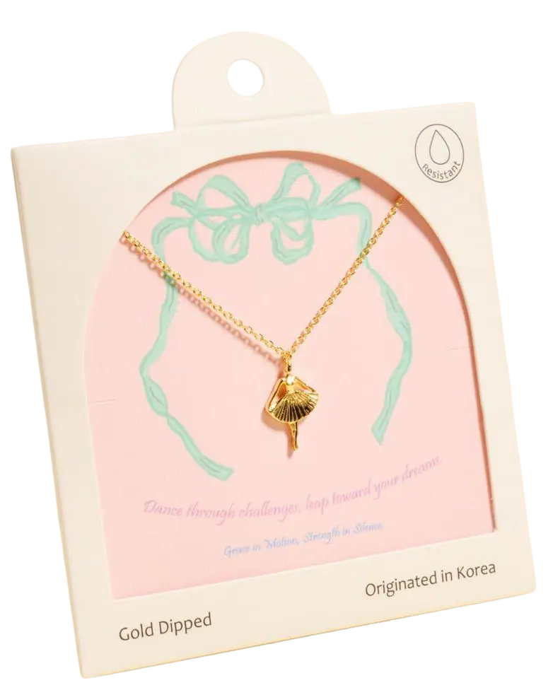 Joia Dance Through Challenges Necklace – Dancer Pendant JOIA TRADING CO.