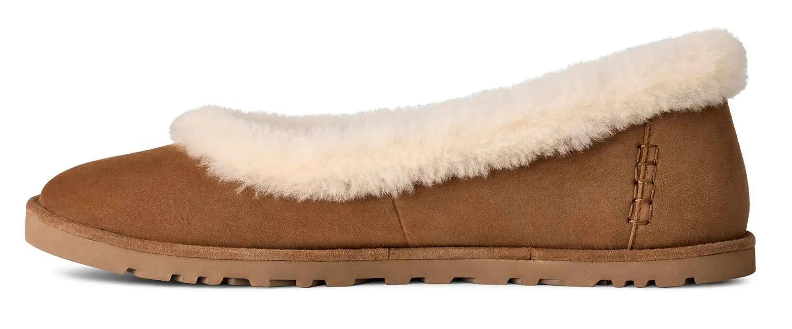 Women's UGG Zora Ballet Flat – Classic Suede with Plush Comfort UGG