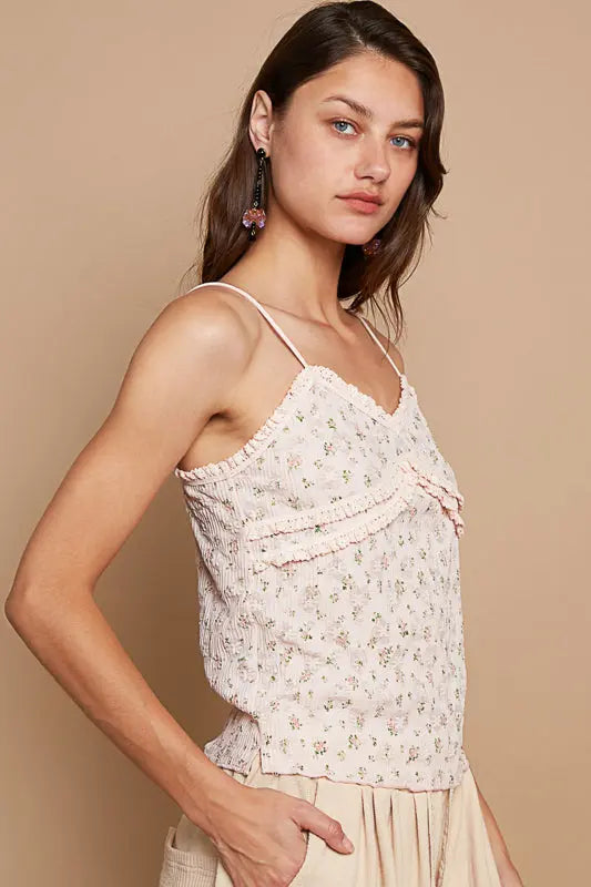 Floral Love Tank POL CLOTHING, INC