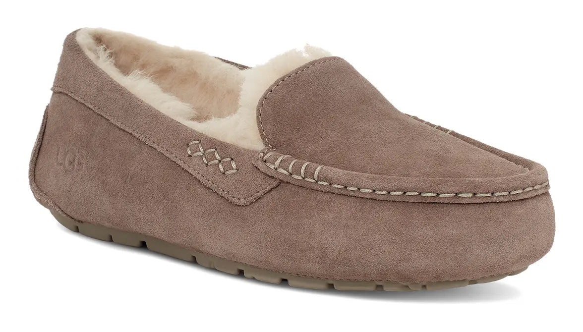 Women's UGG Ansley – Classic Suede Moccasin with Wool Lining SLATE-11 UGG