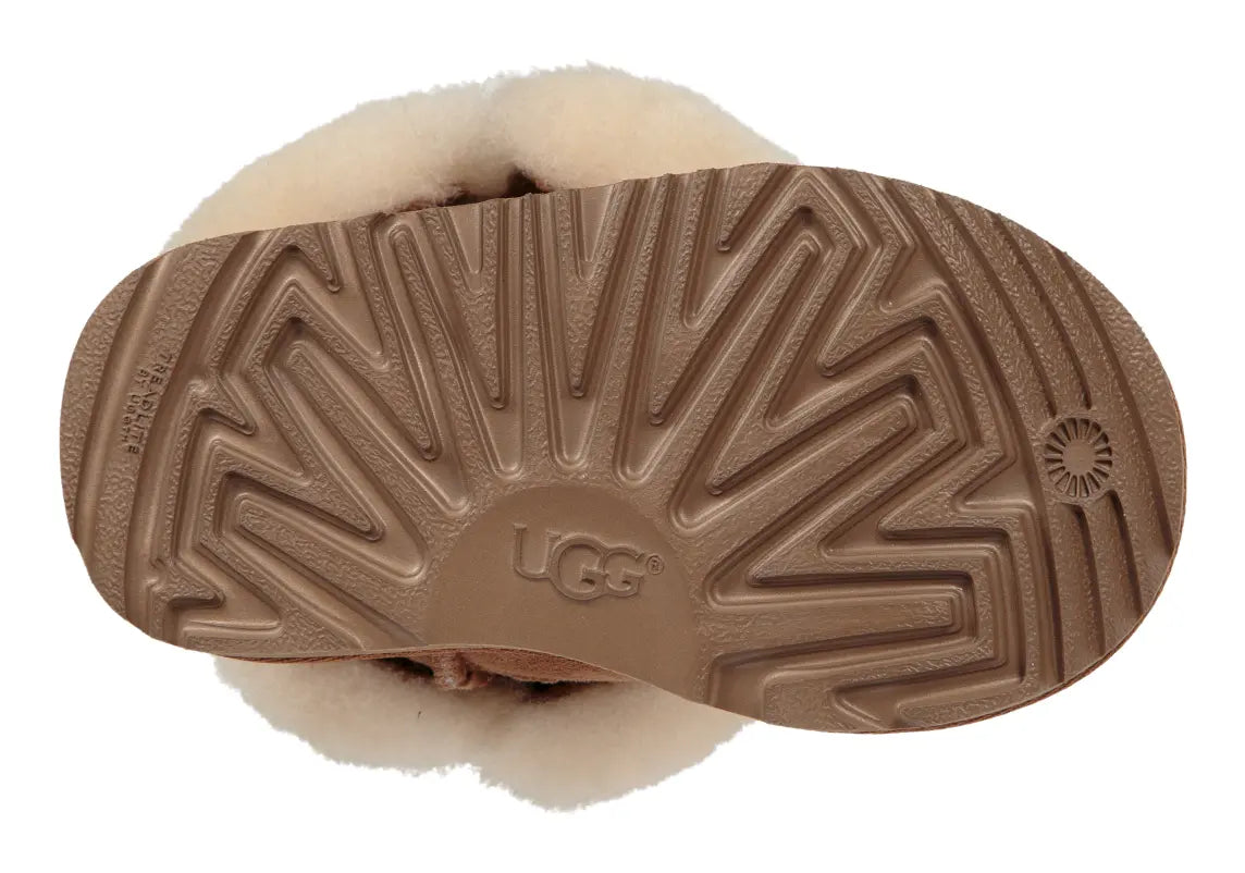 Toddler’s UGG Bailey Button II – Cozy Sheepskin Boot with Versatile Style UGG