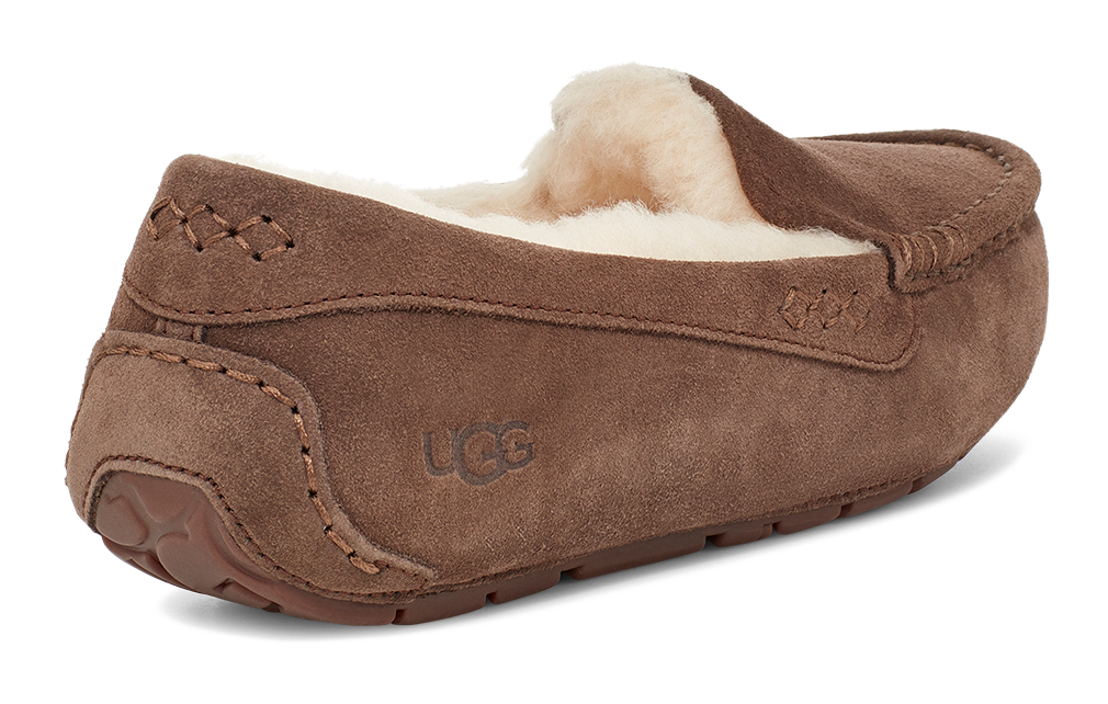 Women's UGG Ansley – Classic Suede Moccasin with Wool Lining UGG