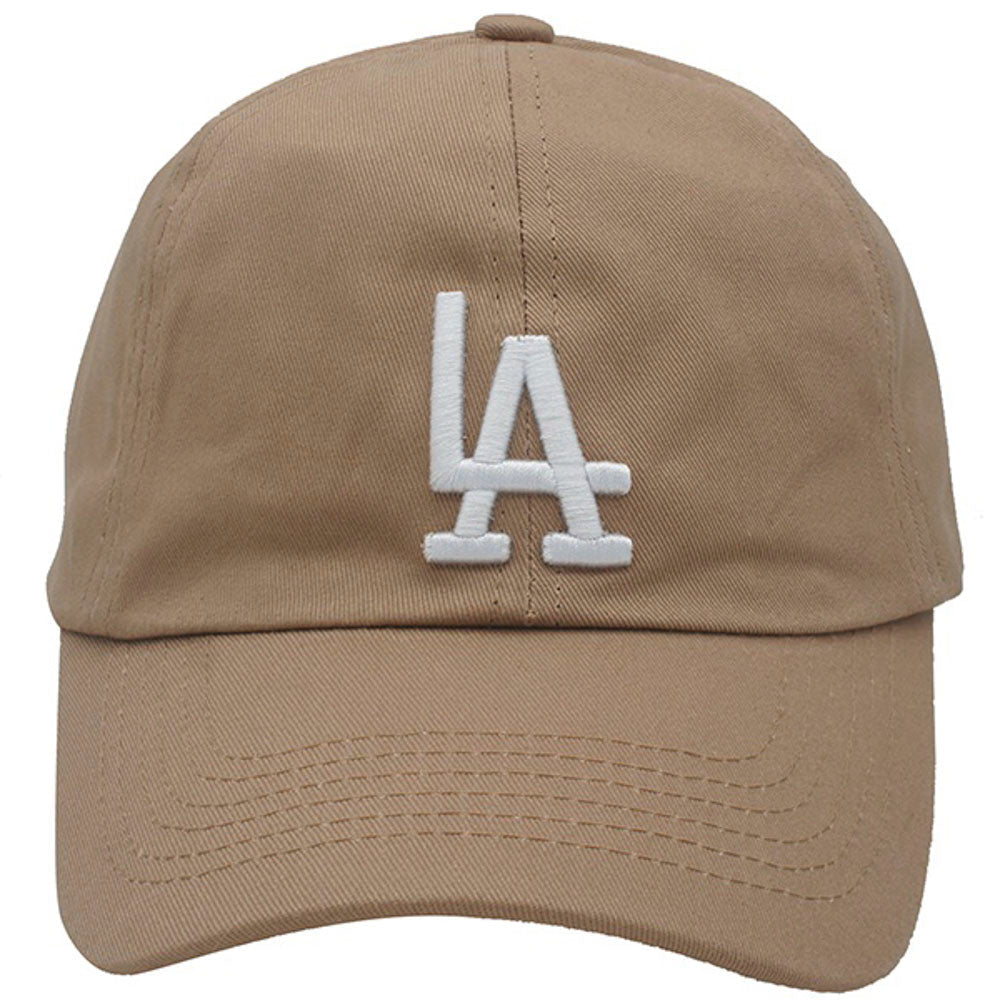 Joia LA Baseball Cap – Classic Embroidered Logo Hat DARK TAUPE / EA JOIA TRADING CO.