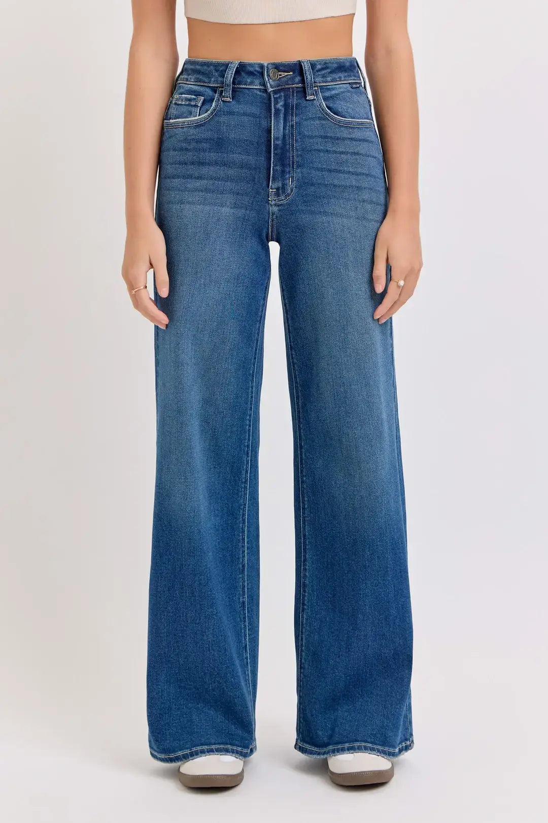 Cello Claira High Rise Wide Leg Jeans – Timeless Dark Wash Jeans WAT? JEANS & CELLO JEANS