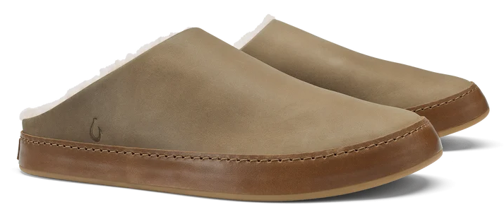 Men’s OluKai Lōli‘i – Premium Leather Comfort with Effortless Style