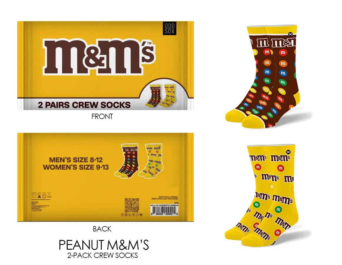 ODD SOX Sweet Treat 2 Pack Crew – A Sweet Surprise for Your Sock Collection Product variant