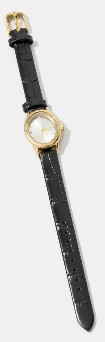 Fame Everly Classic Watch – Embossed Strap Watch FAME ACCESSORIES