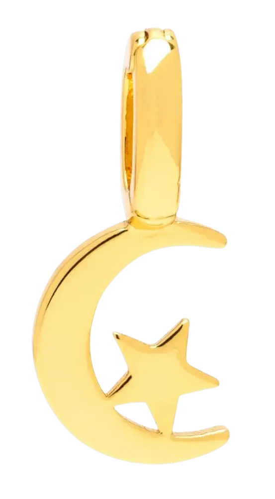 Pura Vida Harper Star & Moon Charm – Celestial Jewelry PURA VIDA BRACELETS
