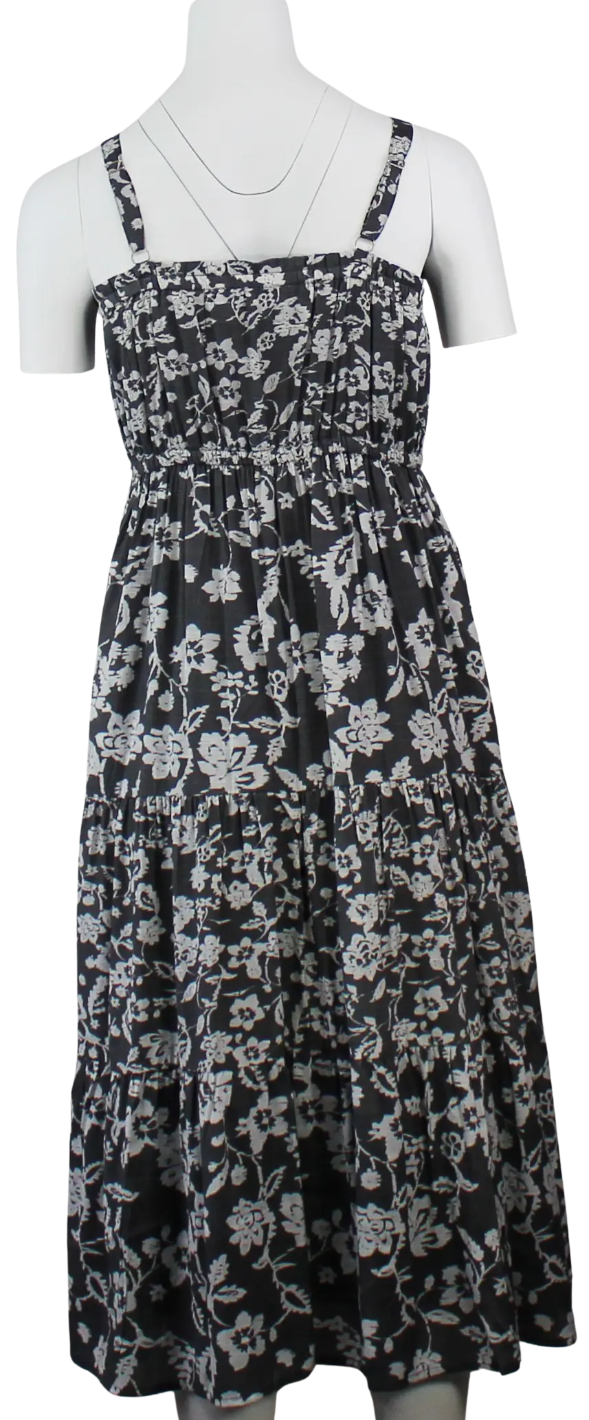 Keren Hart Feel The Rays Dress – Floral Tiered Midi with Adjustable Straps KEREN HART