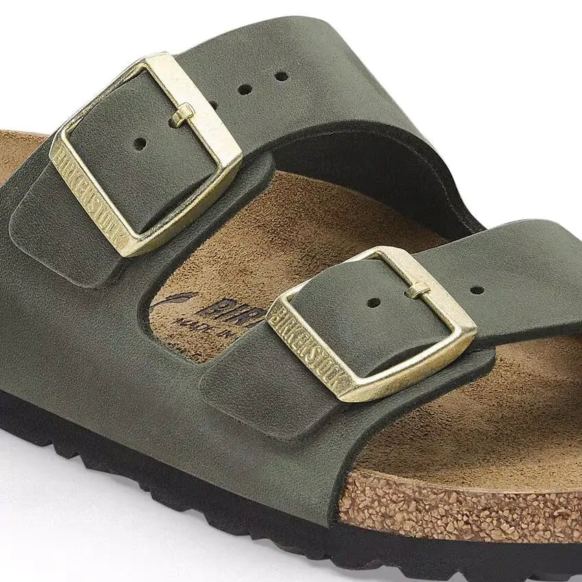 Birkenstock Arizona Oiled Leather – Two-Strap Sandals for Women BIRKENSTOCK
