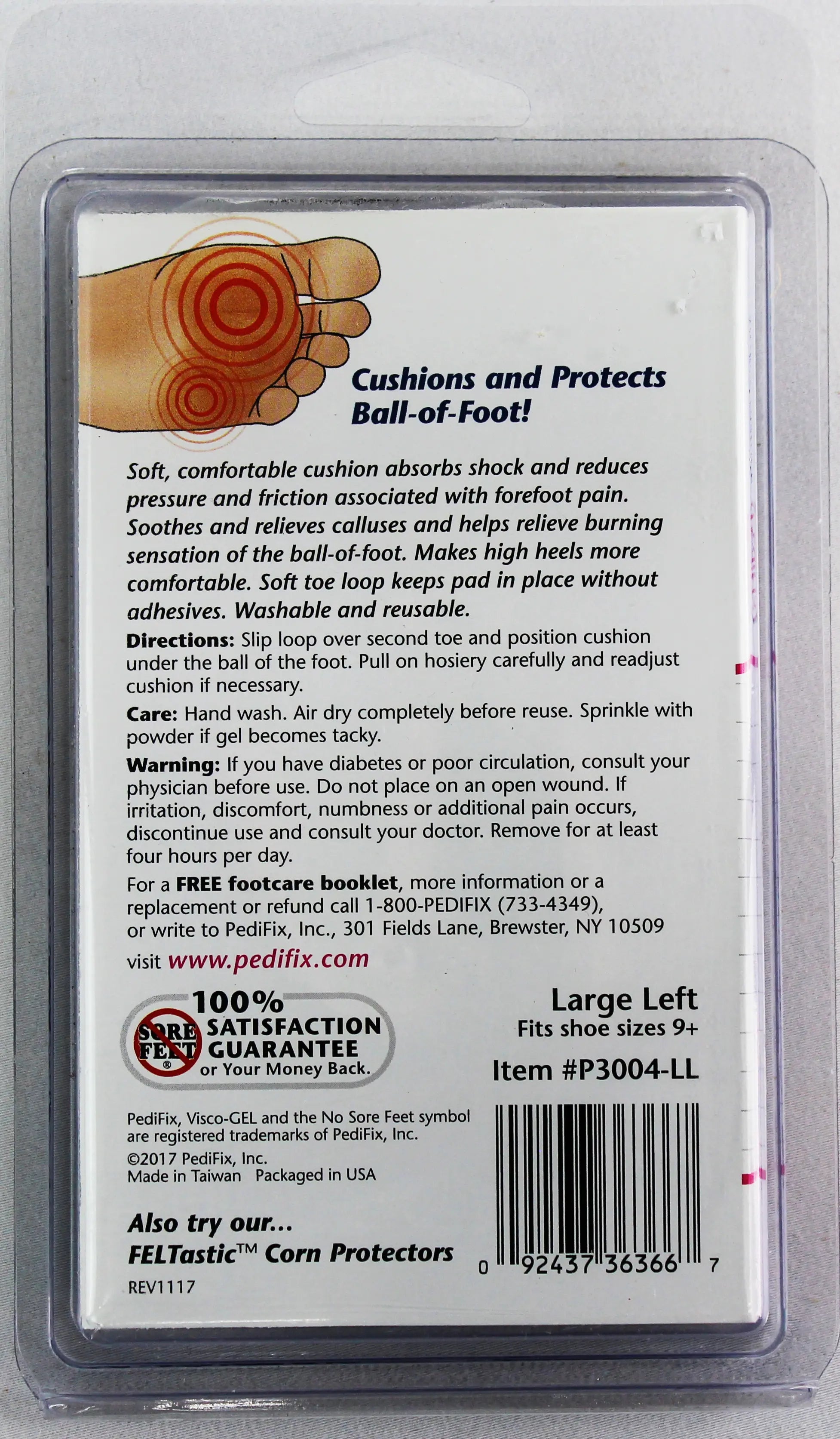Ball-Of-Foot Cushion PEDIFIX