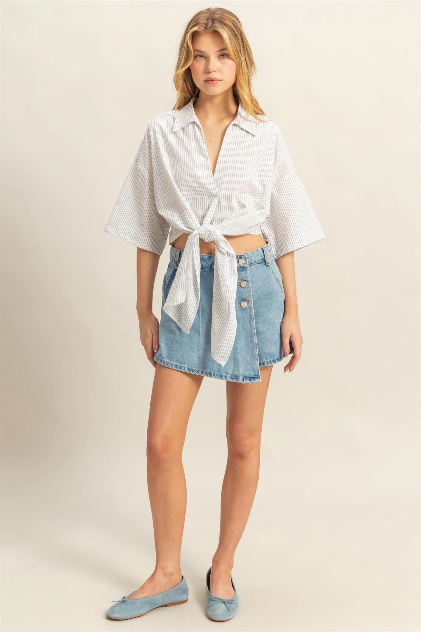 Hyfive Inc. Beach Day Top – Breezy, Chic & Perfect for Summer    HYFIVE INC