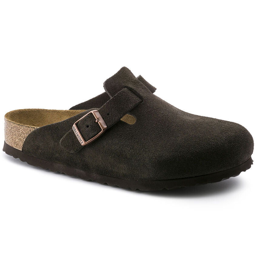 Birkenstock Boston Soft Footbed Suede – Iconic Comfort & Timeless Style MOCHA / R / 46 BIRKENSTOCK