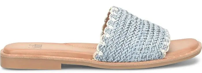 Women's Sofft Elsa Slide Sandals – Woven Summer Flat Sandals SOFFT