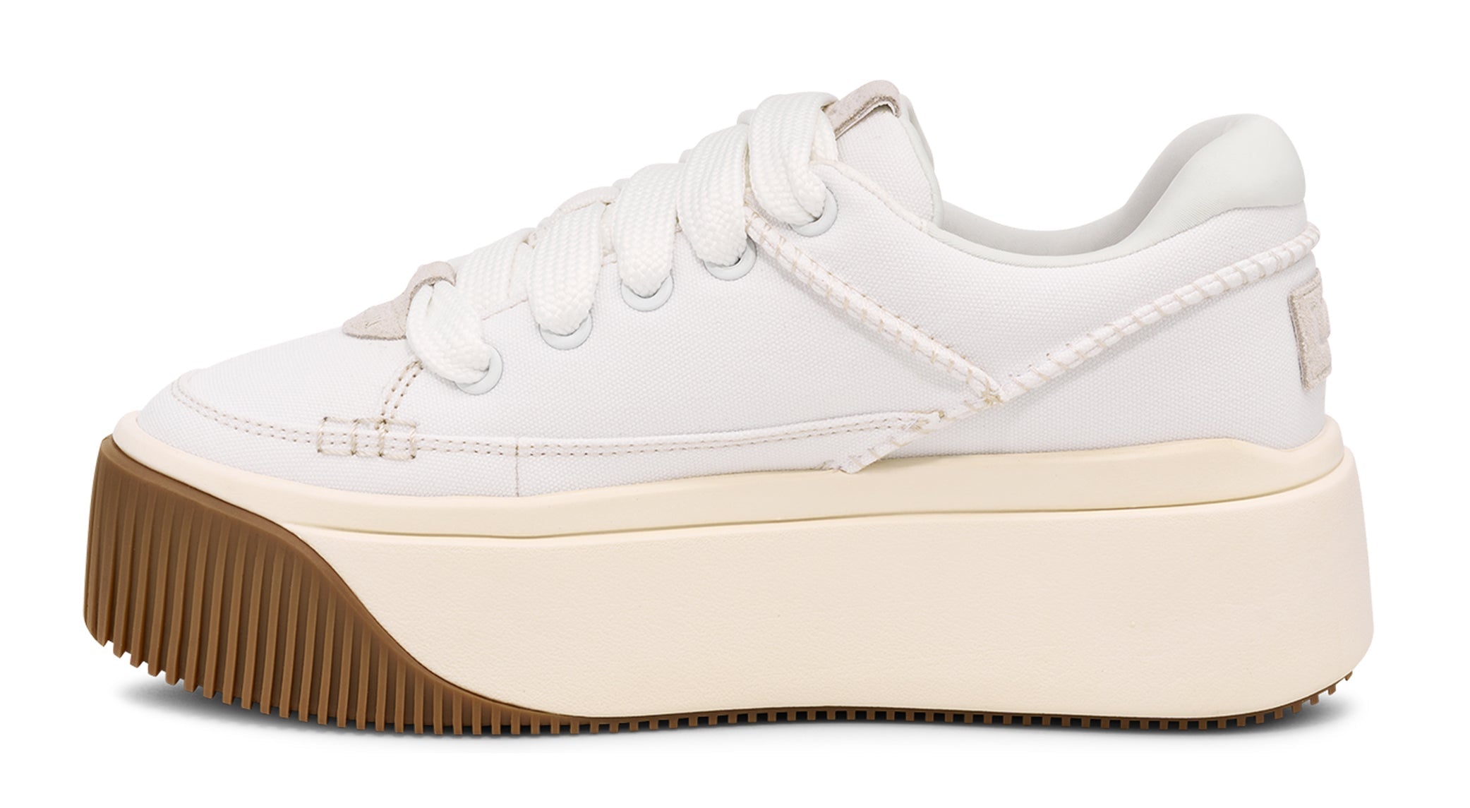 Women’s UGG EZ-Duzzit Essential Lace Up – Sustainable Canvas Platform Sneaker UGG