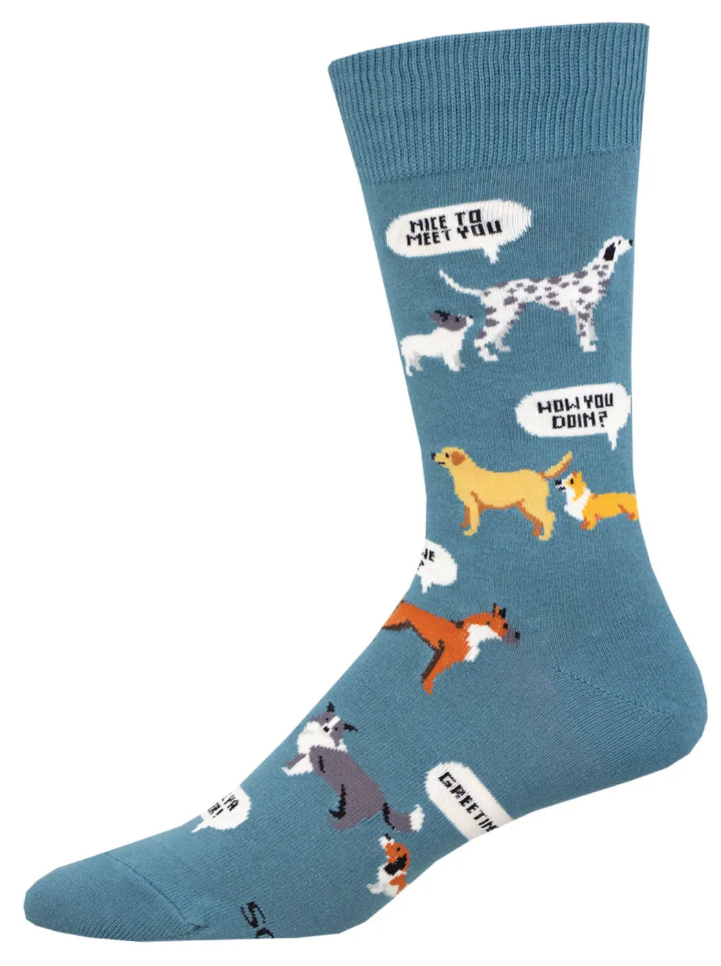 Men's New Dog Who Dis? Socks SOCK SMITH