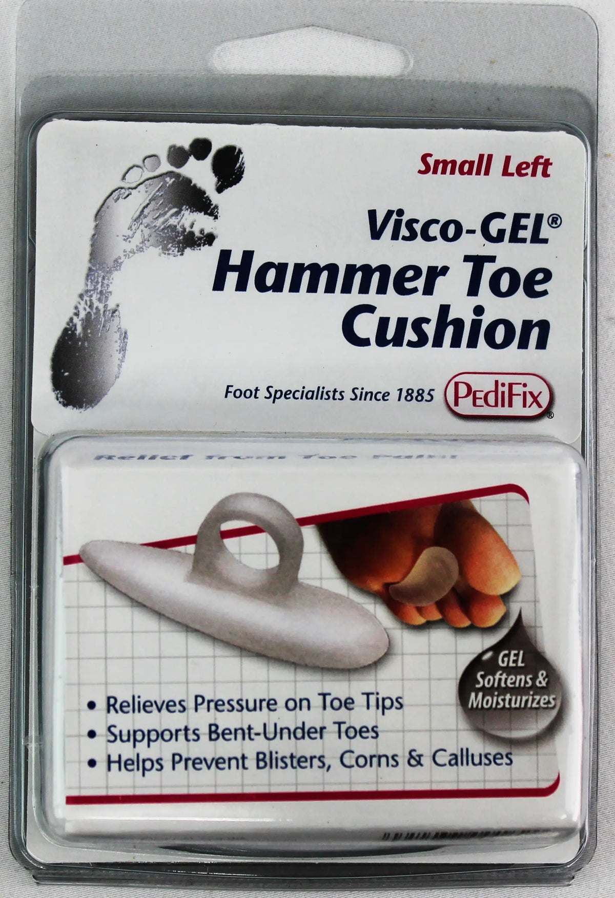 PediFix Visco-GEL Hammer Toe Cushion – Soothing Relief for Hammer Toe Pain PEDIFIX