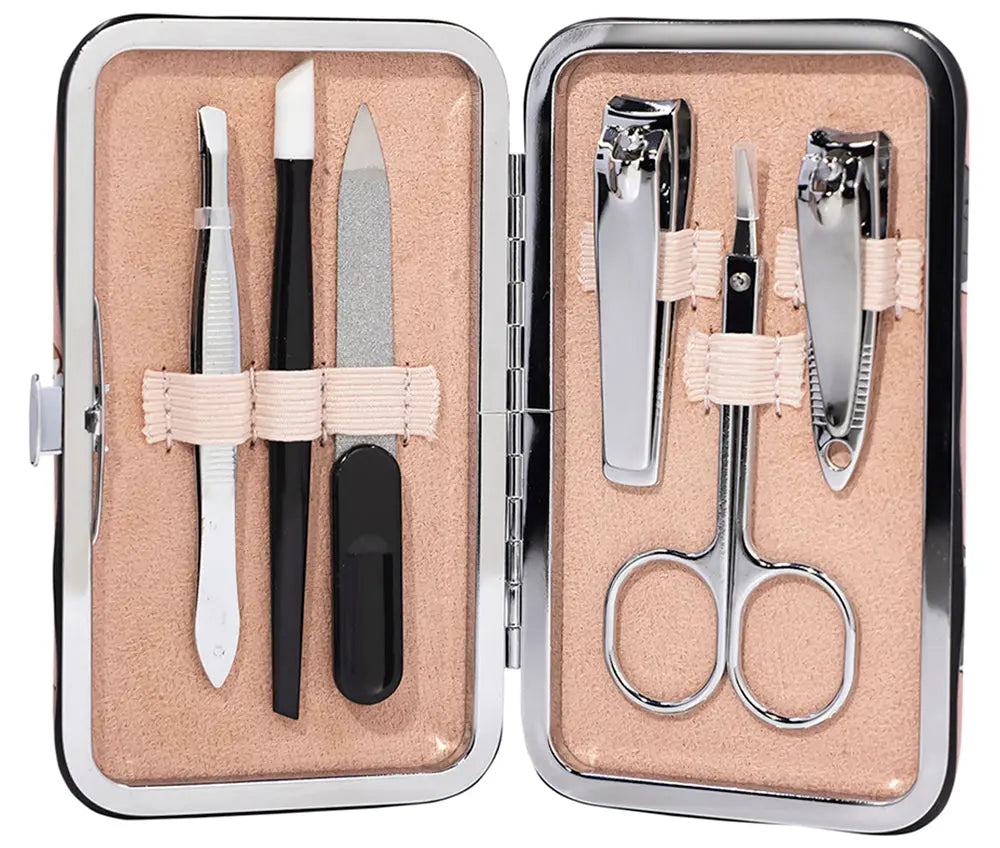 Joia Manicure Set – Portable 7-Piece Nail Care Kit with Travel Case JOIA TRADING CO.