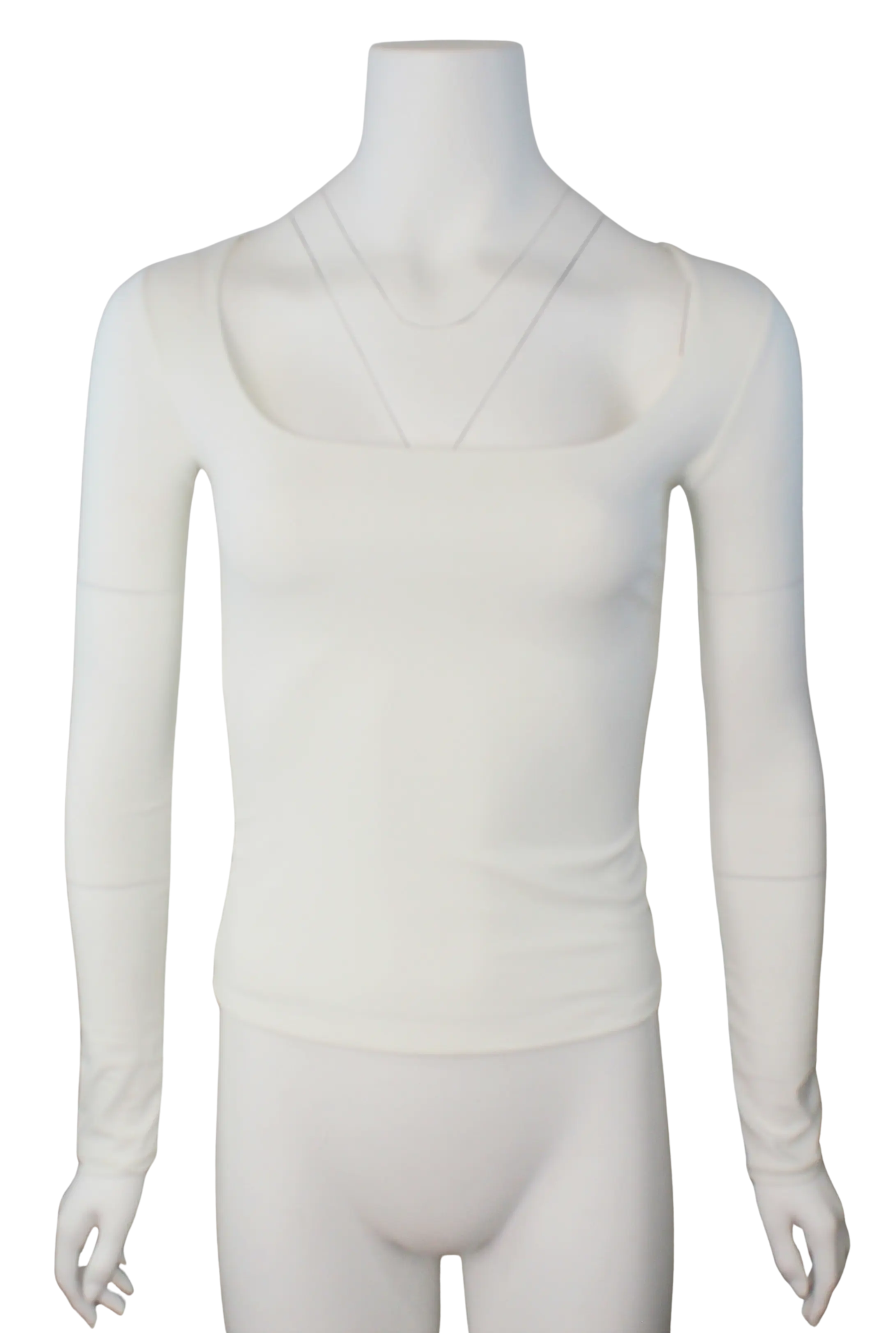 Timing Follow Your Heart Square Neck Top – Classic Long Sleeve TIMING INC