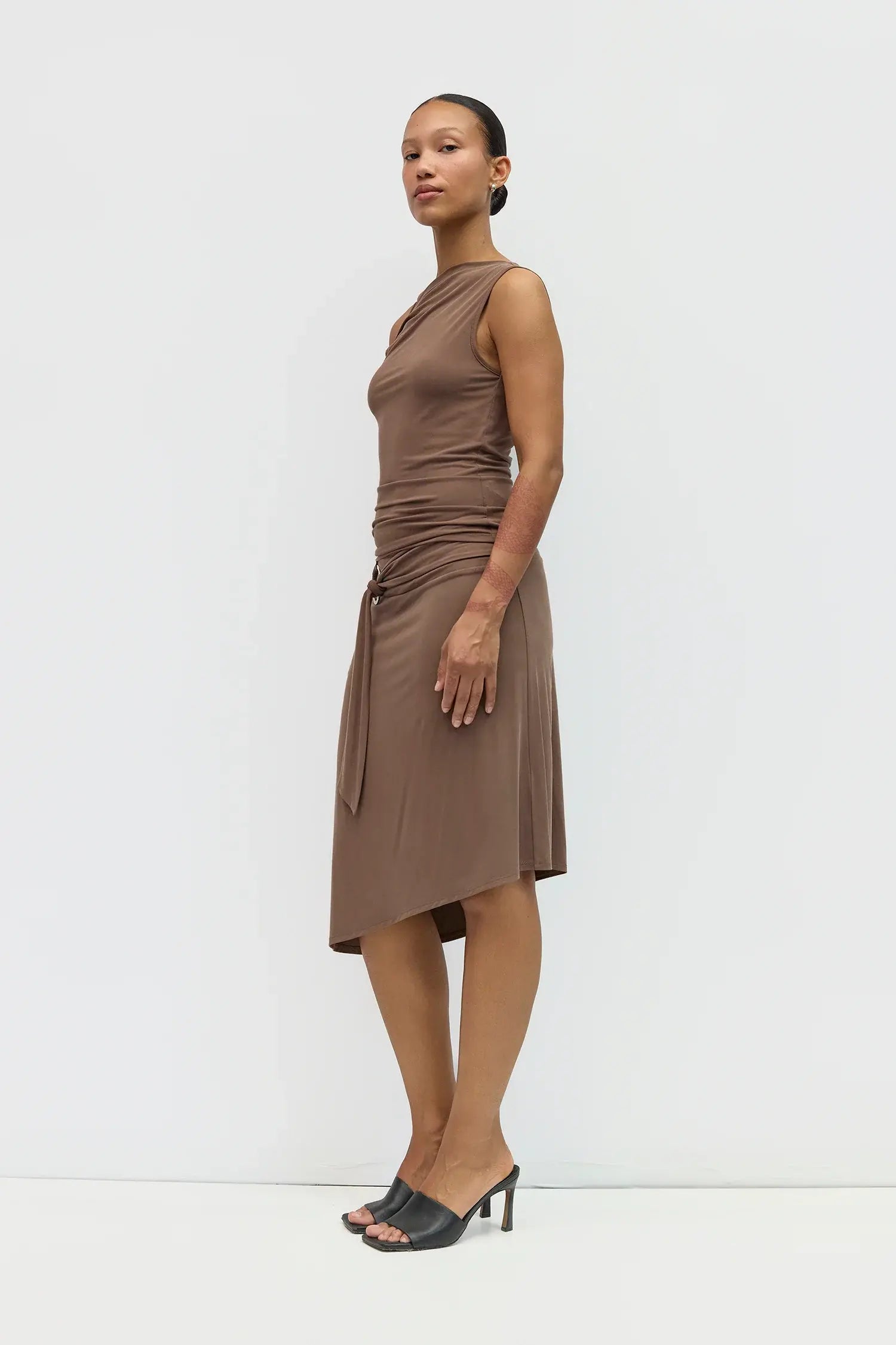 Mod Ref Afterglow Wrap Skirt – Effortless Draping with Modern Detail