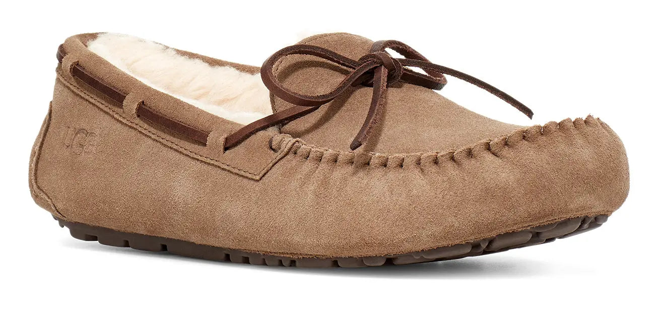 Men’s UGG Olsen – Classic Suede Slipper with Cozy Sheepskin Lining  DRYLEAF-M-14  UGG