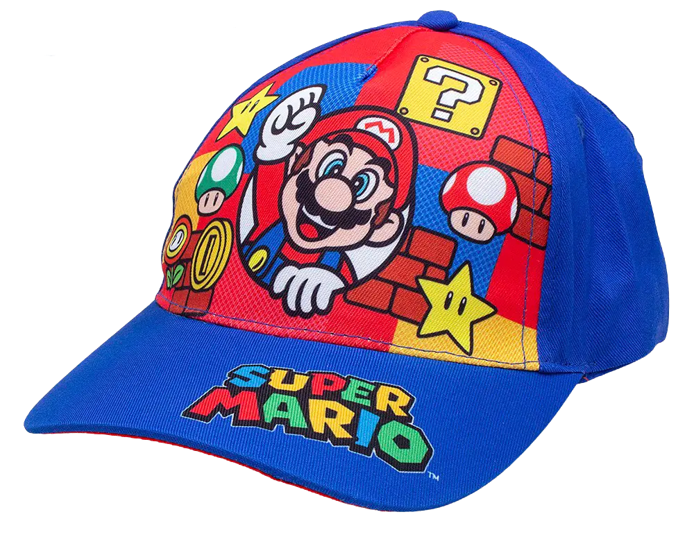 Kid’s Joia Super Mario Baseball Hat – Gaming Inspired Style JOIA TRADING CO.